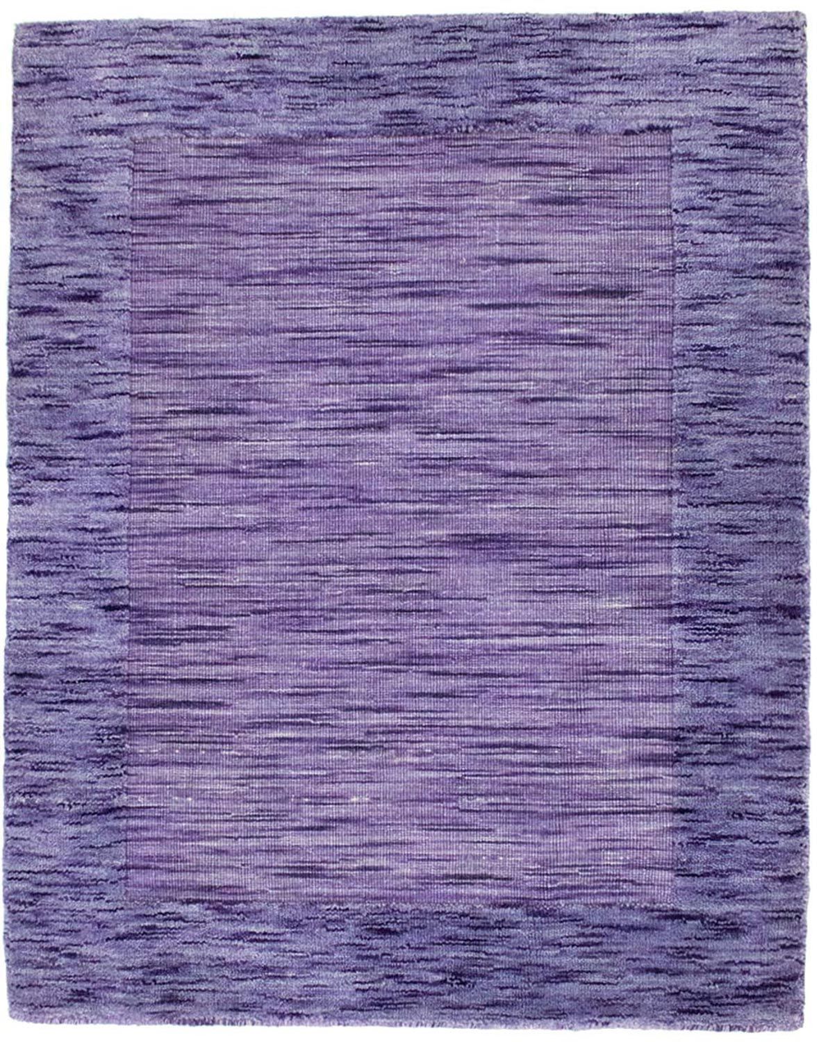 Uldtæppe - 90 x 60 cm - lilla
