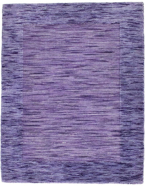 Uldtæppe - 90 x 60 cm - lilla
