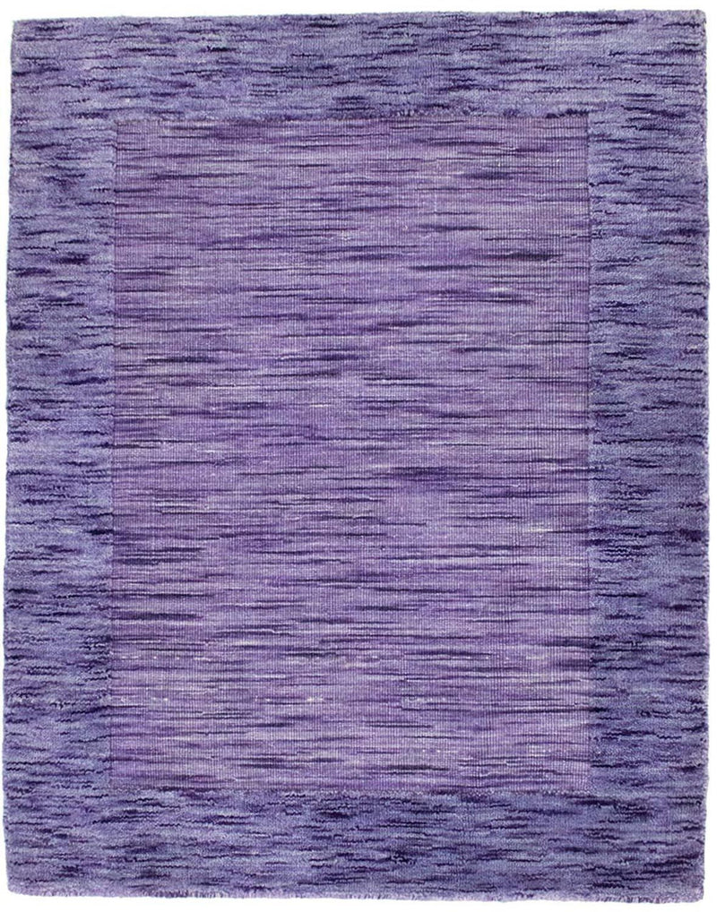 Uldtæppe - 90 x 60 cm - lilla