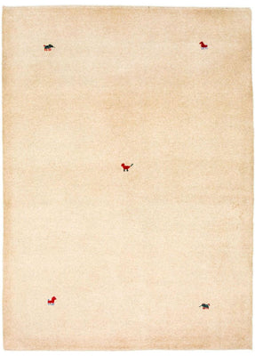 Gabbeh-tæppe - Indus - 200 x 140 cm - beige