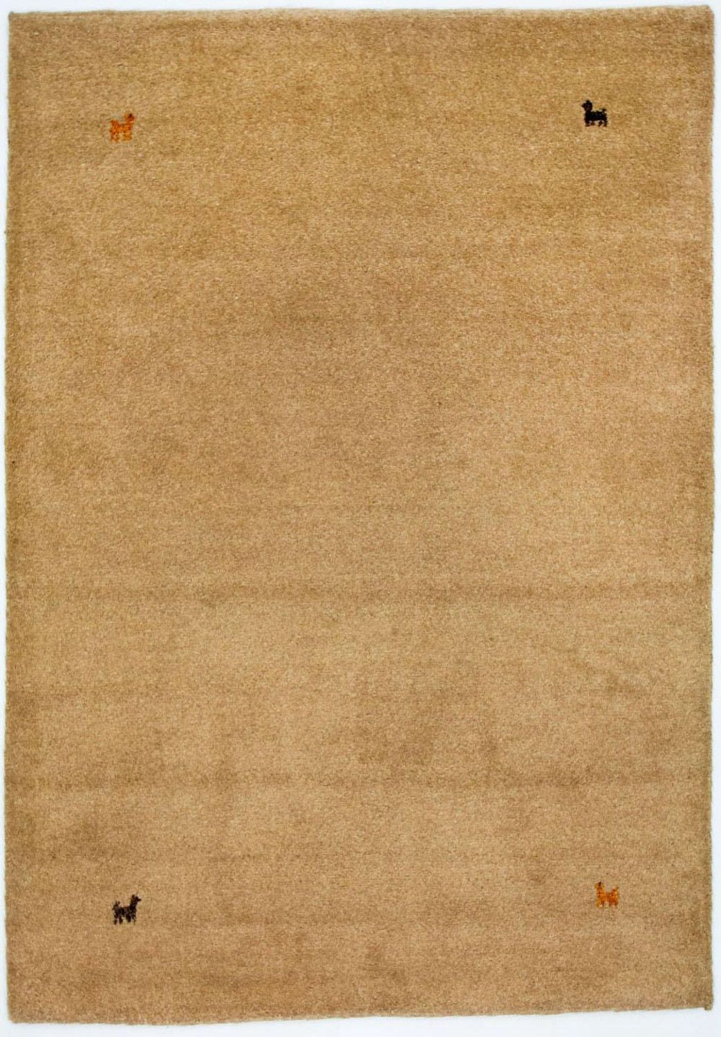 Gabbeh-tæppe - Indus - 200 x 140 cm - brun