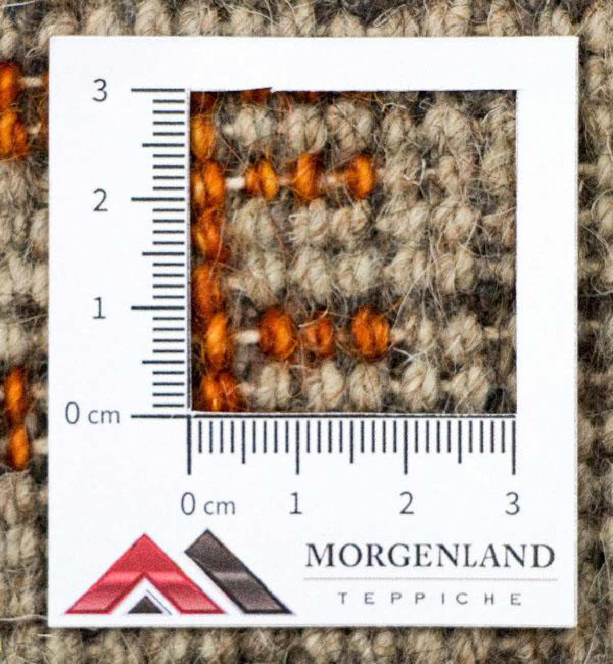 Gabbeh-tæppe - Indus - 200 x 140 cm - brun