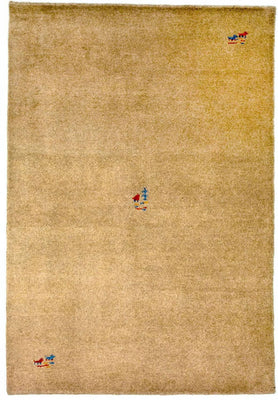 Gabbeh-tæppe - Indus - 200 x 140 cm - brun