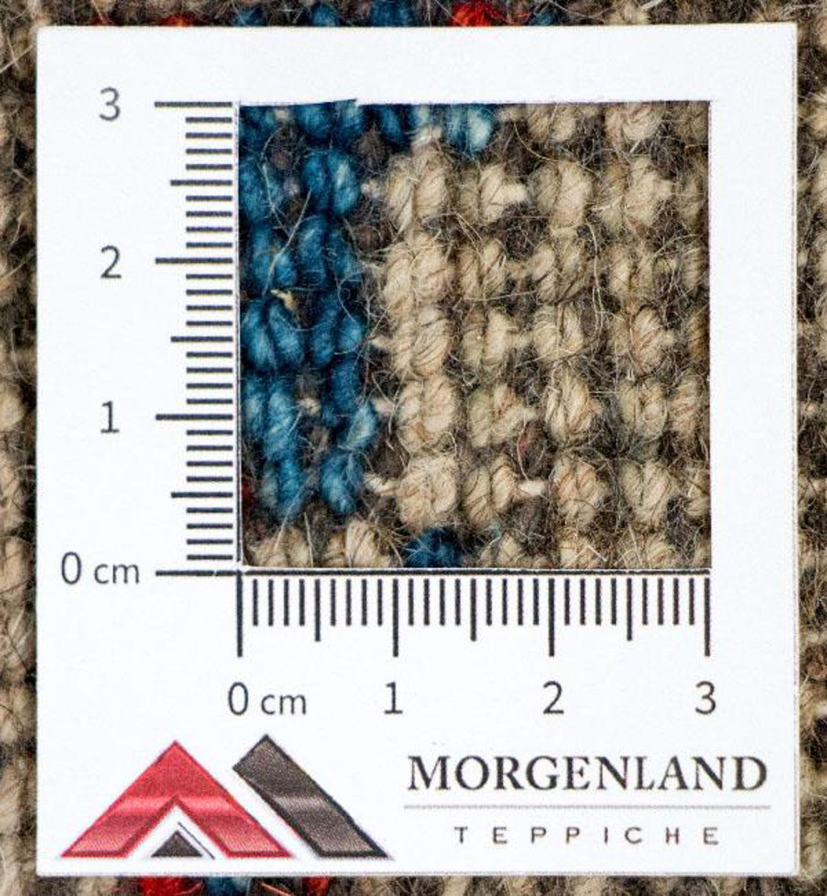 Gabbeh-tæppe - Indus - 200 x 140 cm - brun