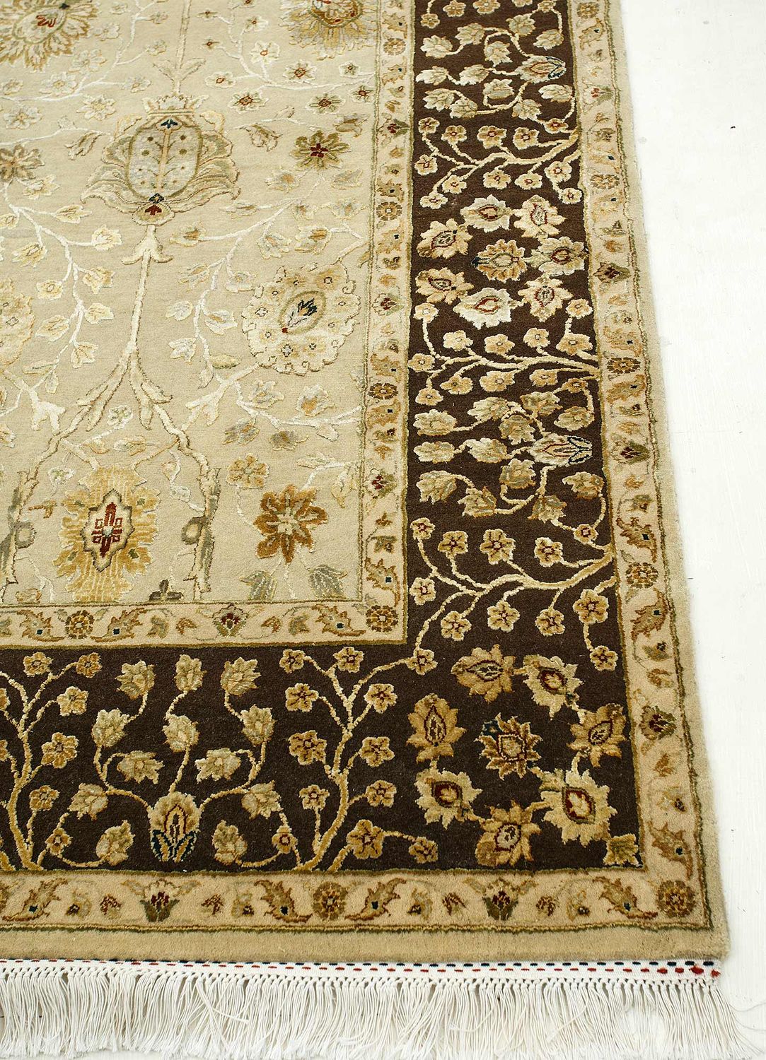 Uldtæppe - 295 x 208 cm - creme