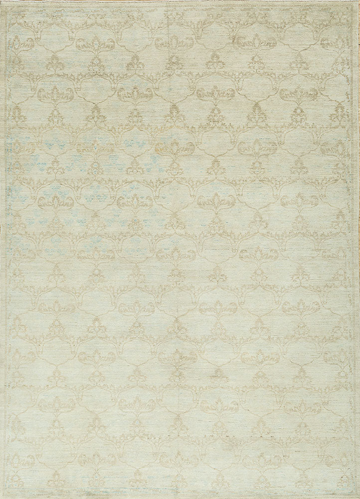 Uldtæppe - 268 x 188 cm - creme