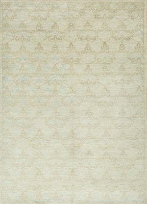 Uldtæppe - 268 x 188 cm - creme