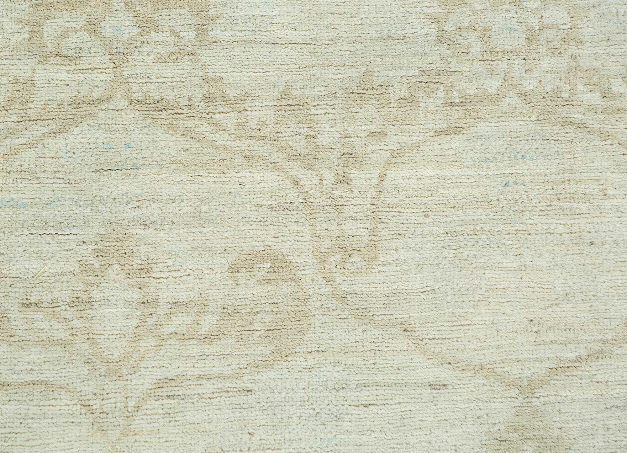 Uldtæppe - 268 x 188 cm - creme