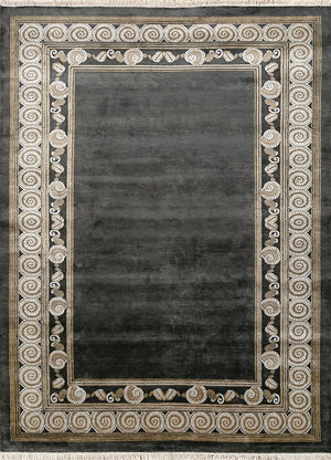 Designer tæppe - 300 x 200 cm - antracit