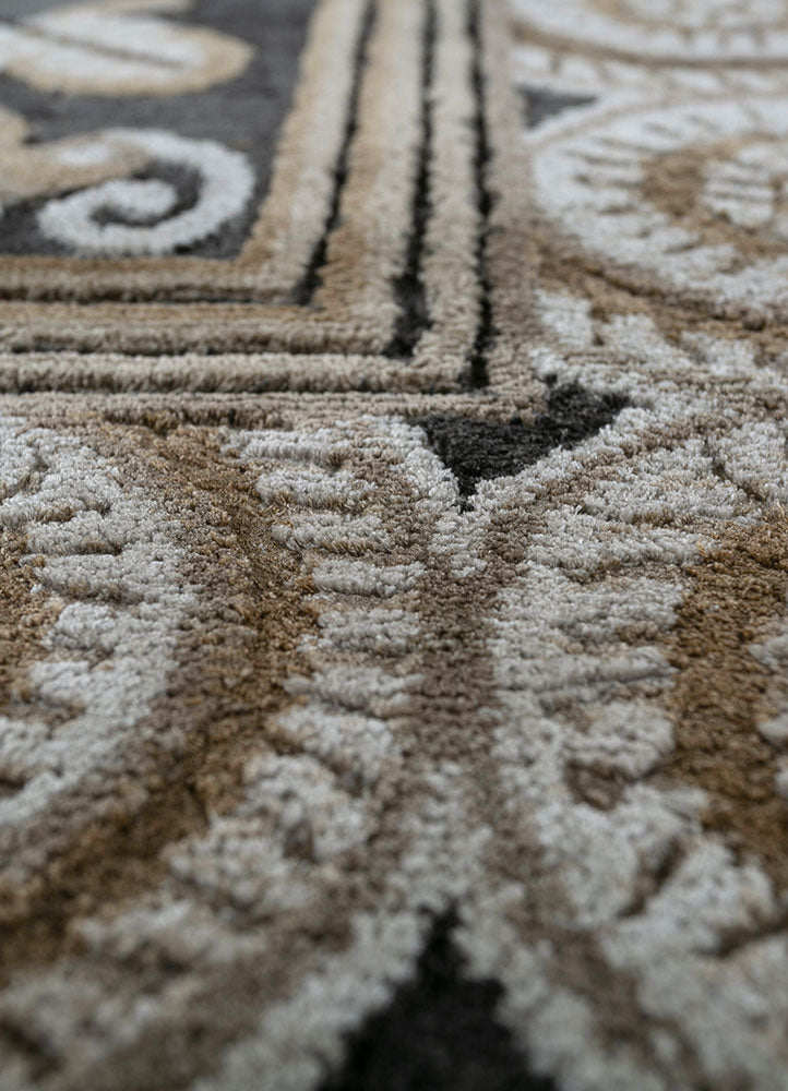 Designer tæppe - 300 x 200 cm - antracit