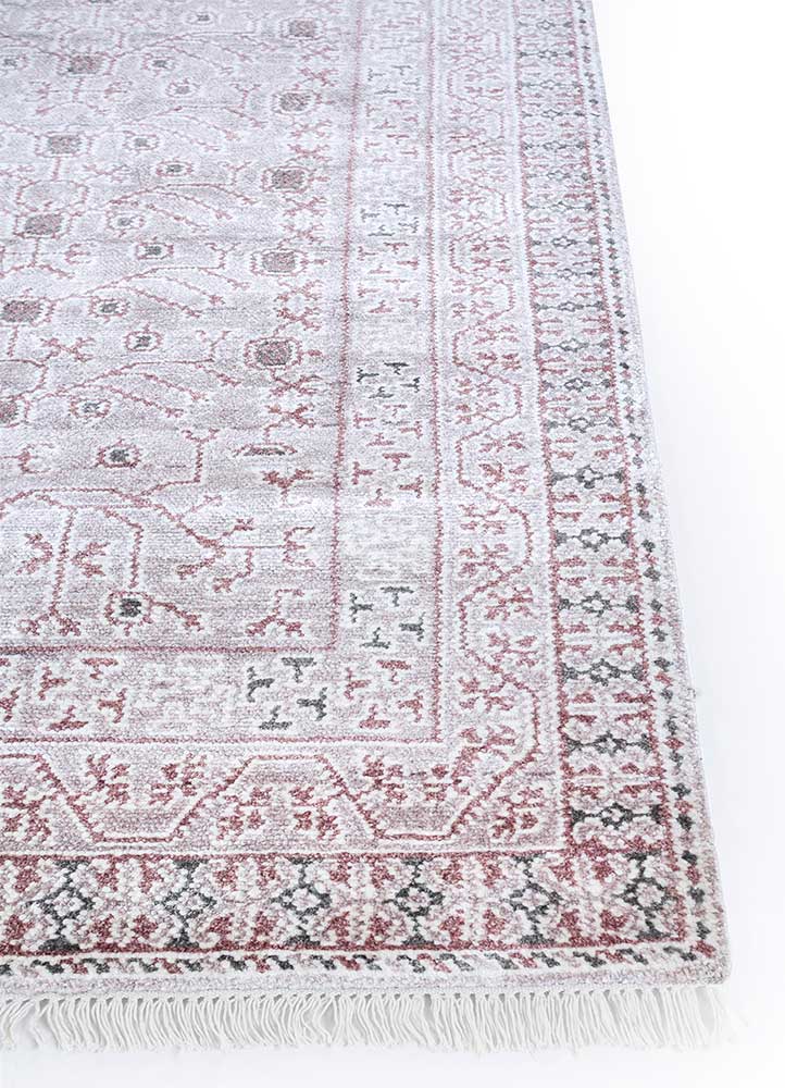 Vintage tæppe - 300 x 240 cm - lilla