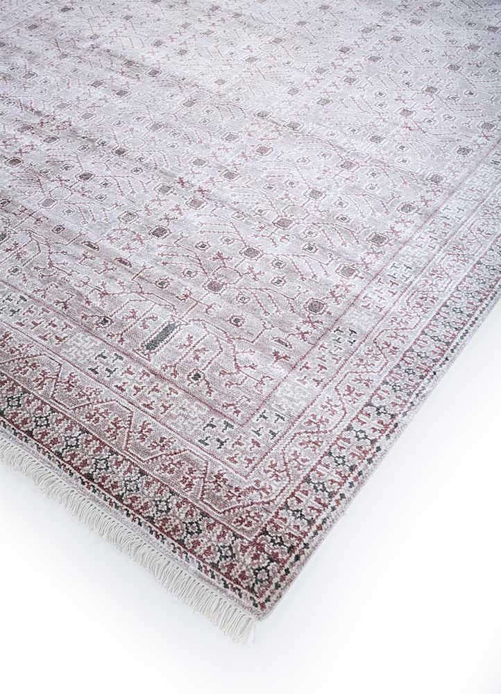 Vintage tæppe - 300 x 240 cm - lilla