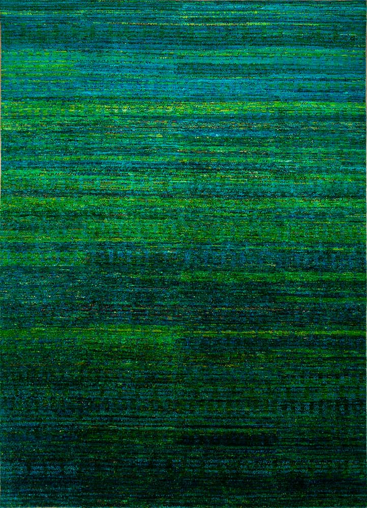 Designer tæppe - 300 x 240 cm - grøn