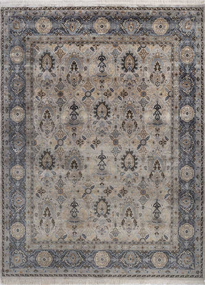 Designer tæppe - 300 x 240 cm - grå
