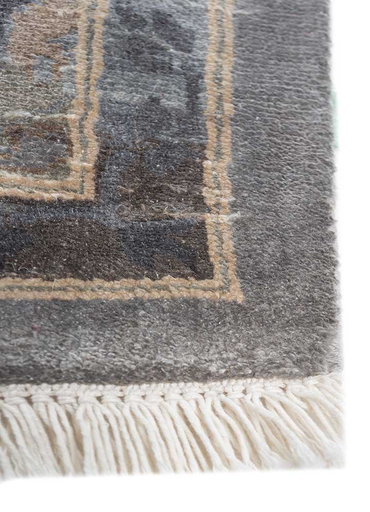 Designer tæppe - 300 x 240 cm - lysegrå
