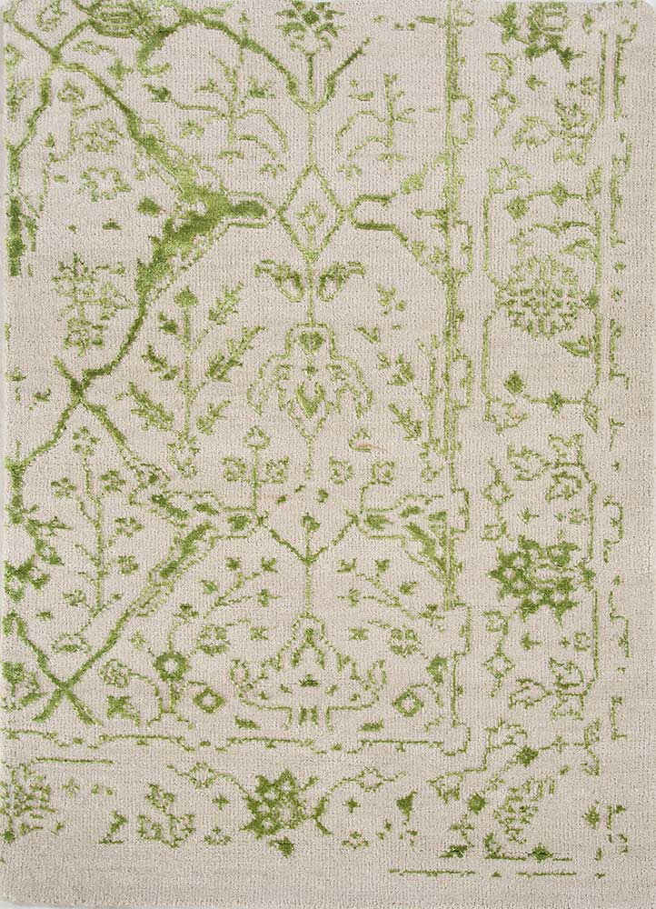 Uldtæppe - 120 x 73 cm - grøn