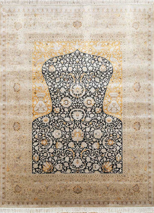 Designer tæppe - 300 x 240 cm - flerfarvet