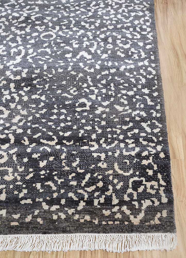 Designer tæppe - 90 x 60 cm - grå