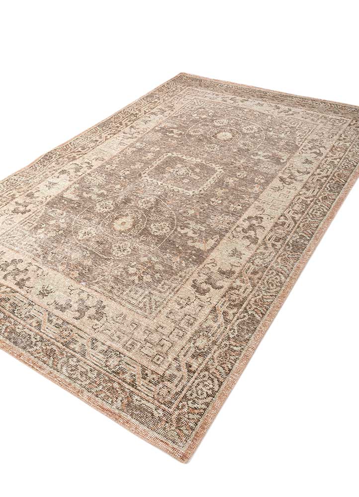 Uldtæppe - 248 x 158 cm - beige