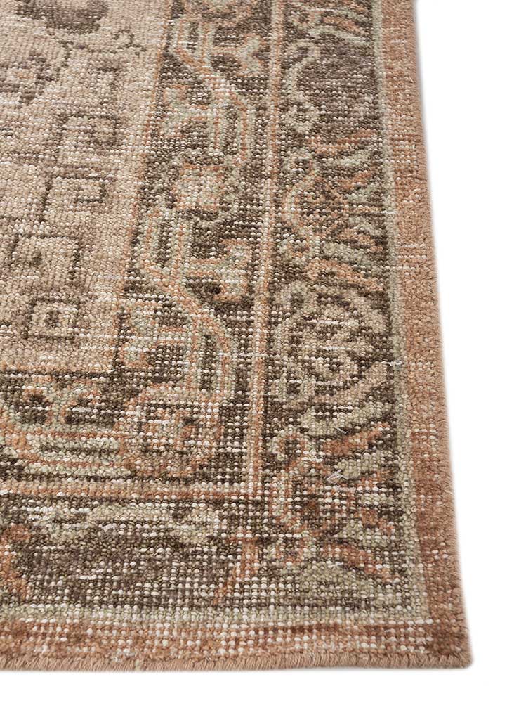 Uldtæppe - 248 x 158 cm - beige
