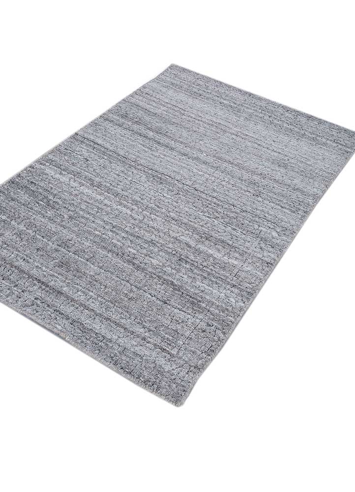 Viskose tæppe - 120 x 75 cm - grå