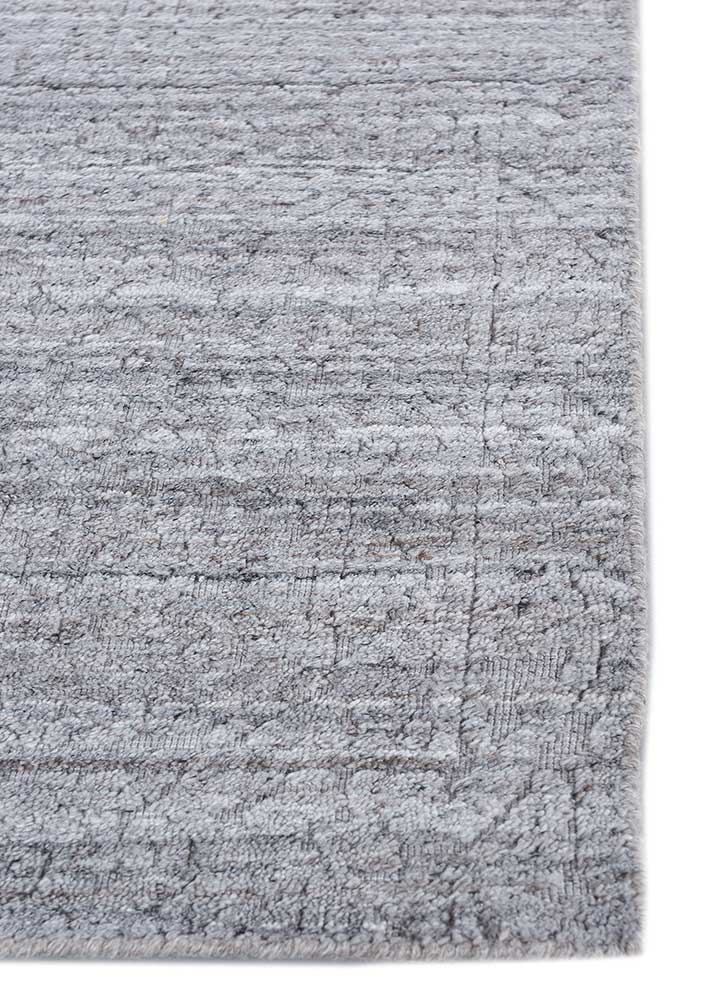 Viskose tæppe - 120 x 75 cm - grå