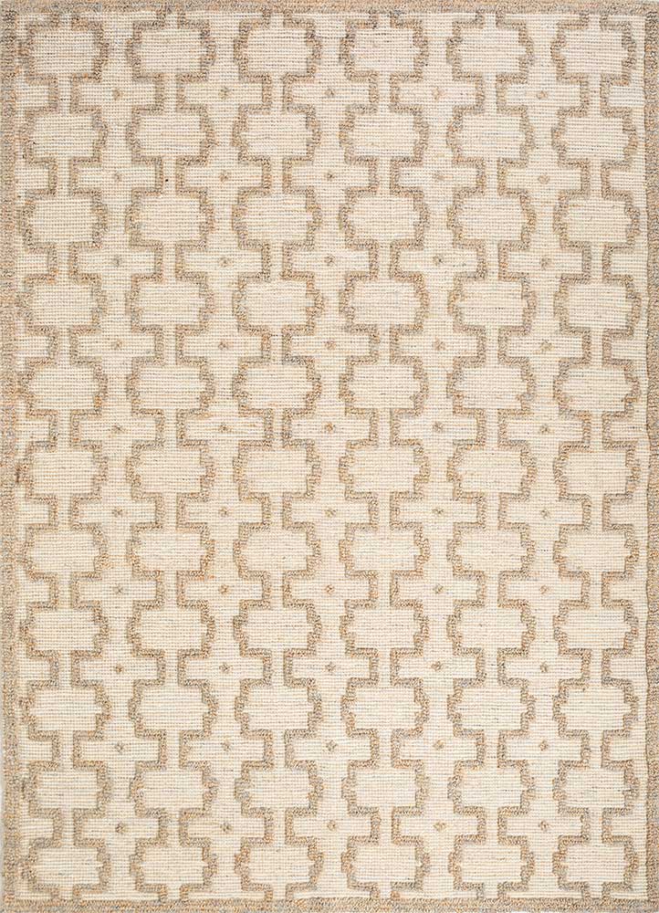 Sisaltæppe - 285 x 195 cm - lys beige