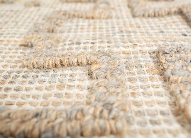 Sisaltæppe - 285 x 195 cm - lys beige