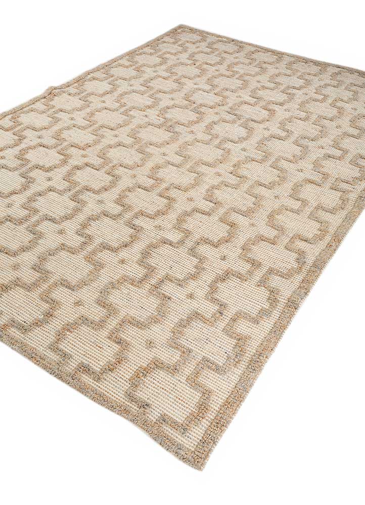 Sisaltæppe - 285 x 195 cm - lys beige