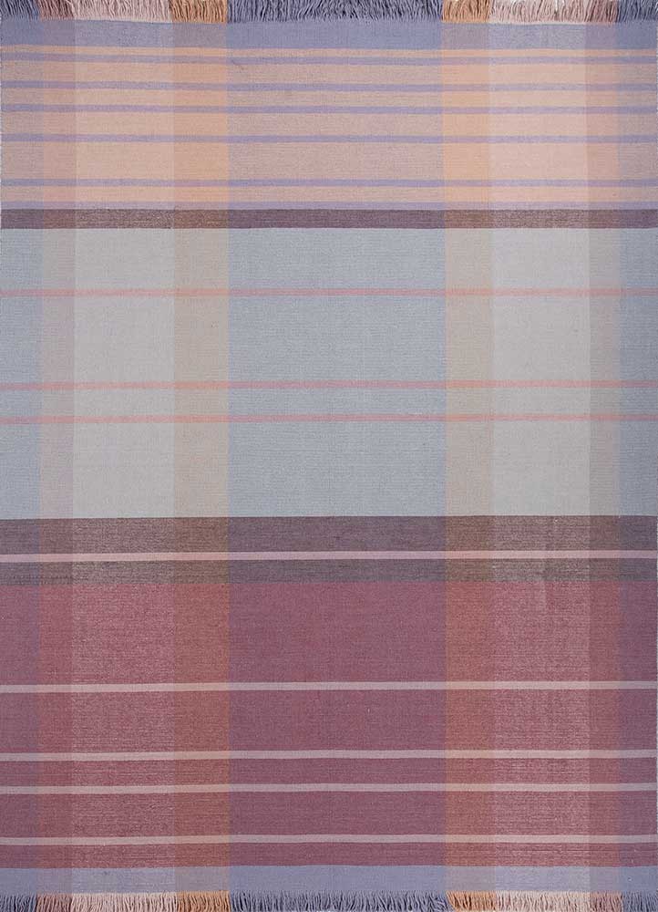 Uldtæppe - 300 x 225 cm - lilla
