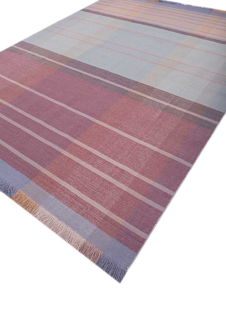 Uldtæppe - 300 x 225 cm - lilla