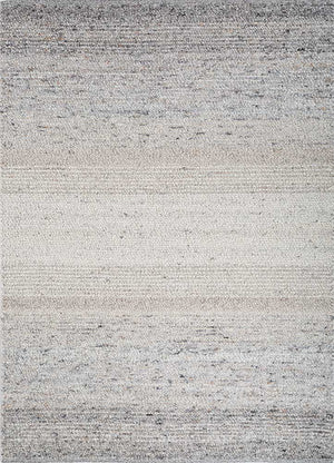 Uldtæppe - 240 x 180 cm - lysegrå