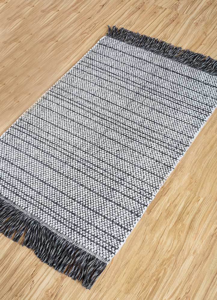 Tæppe - 90 x 60 cm - lyseblå