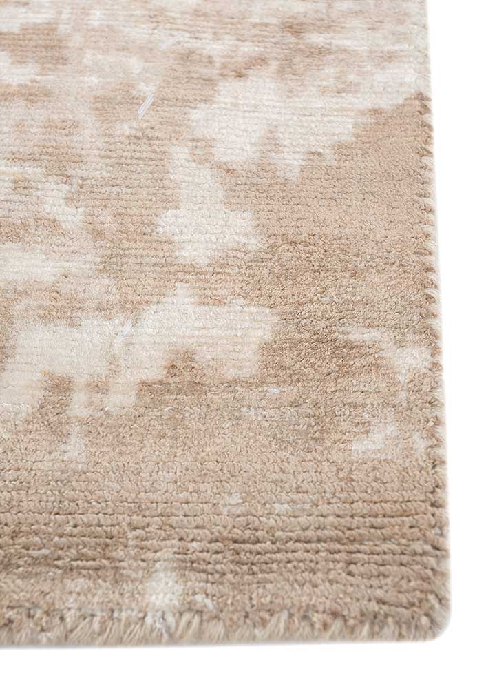 Viskose tæppe - 180 x 120 cm - beige