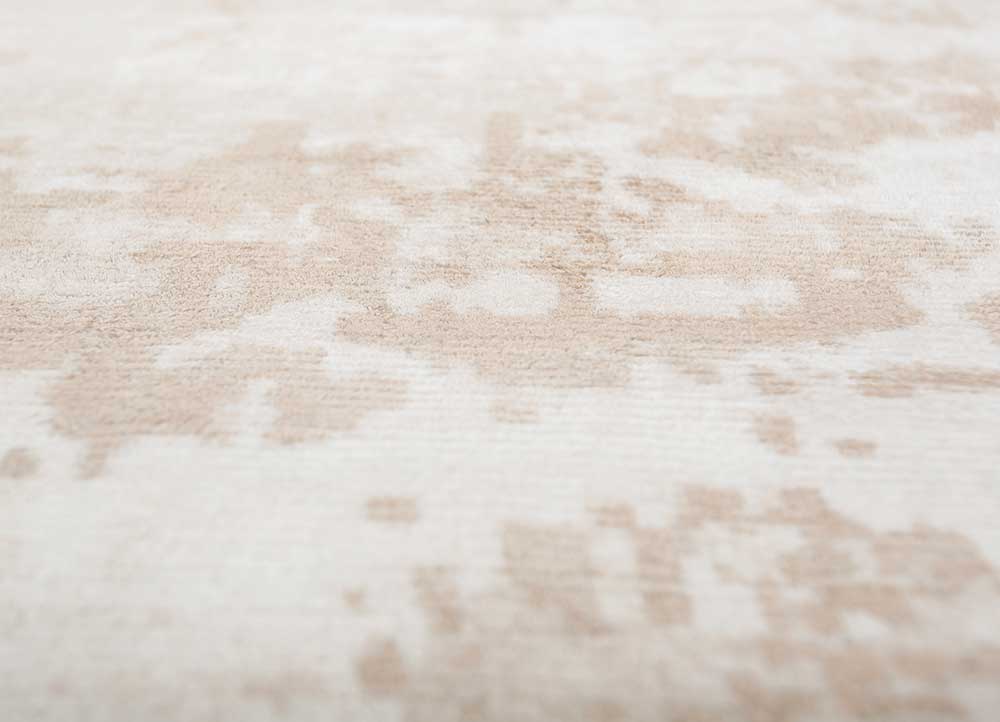 Viskose tæppe - 180 x 120 cm - beige