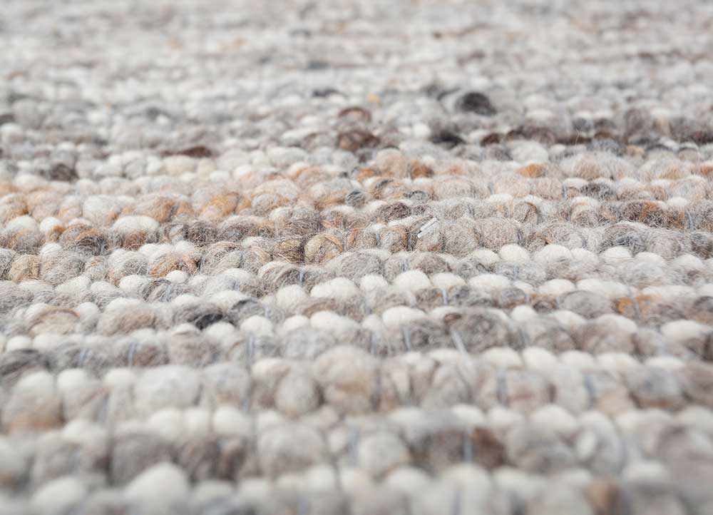 Uldtæppe - 240 x 180 cm - creme