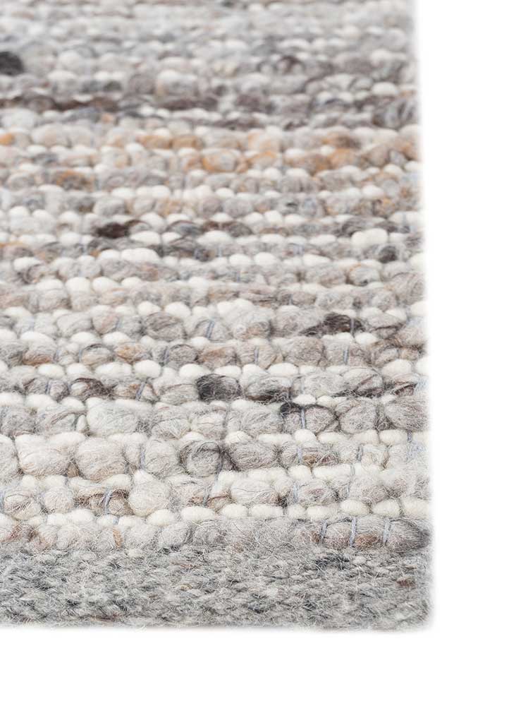 Uldtæppe - 240 x 180 cm - creme
