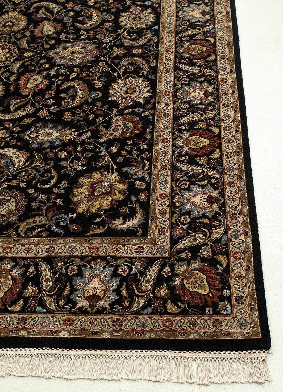 Uldtæppe - 420 x 300 cm - antracit