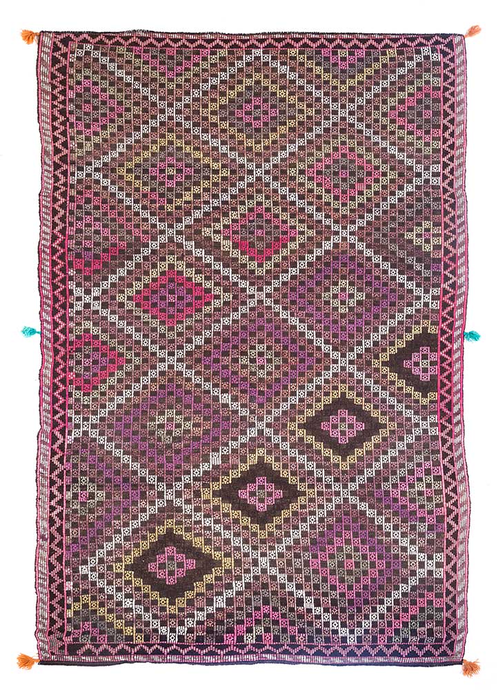 Uldtæppe - 300 x 180 cm - beige