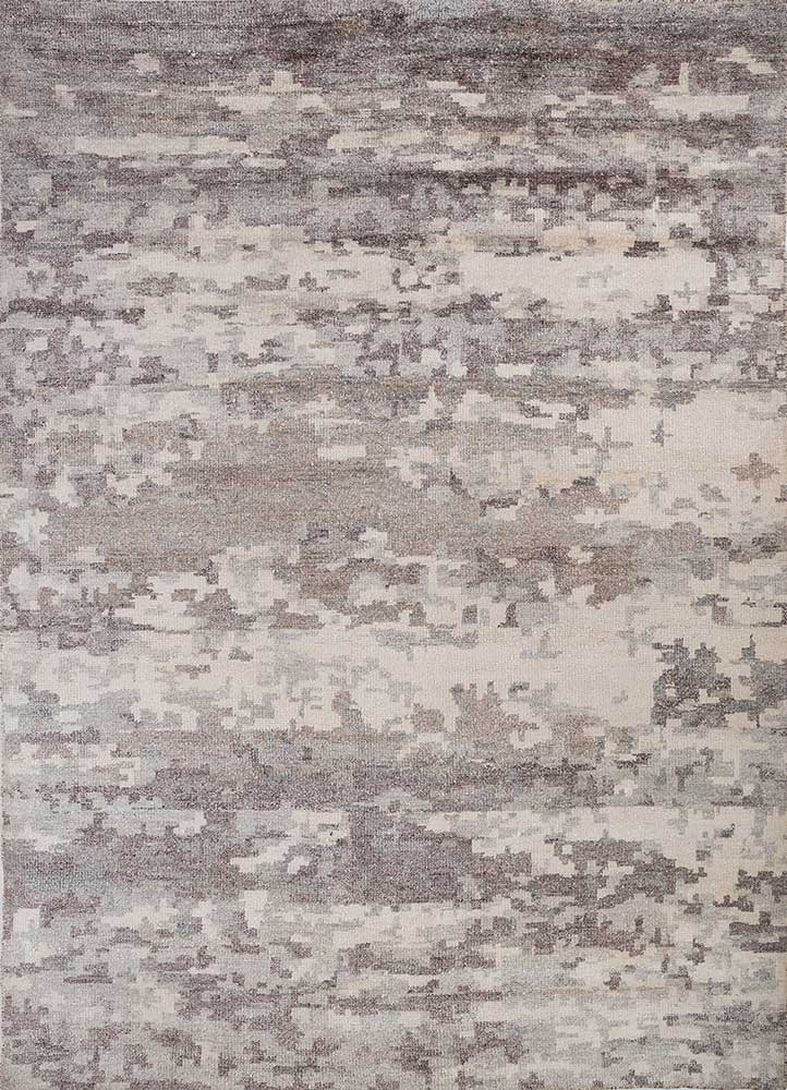 Viskose tæppe - 375 x 210 cm - grå