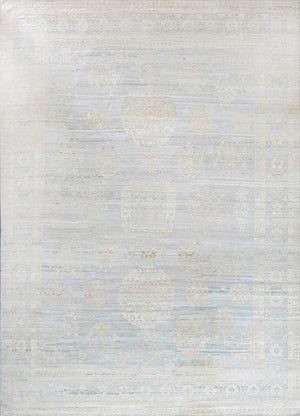 Uldtæppe - 510 x 405 cm - grå