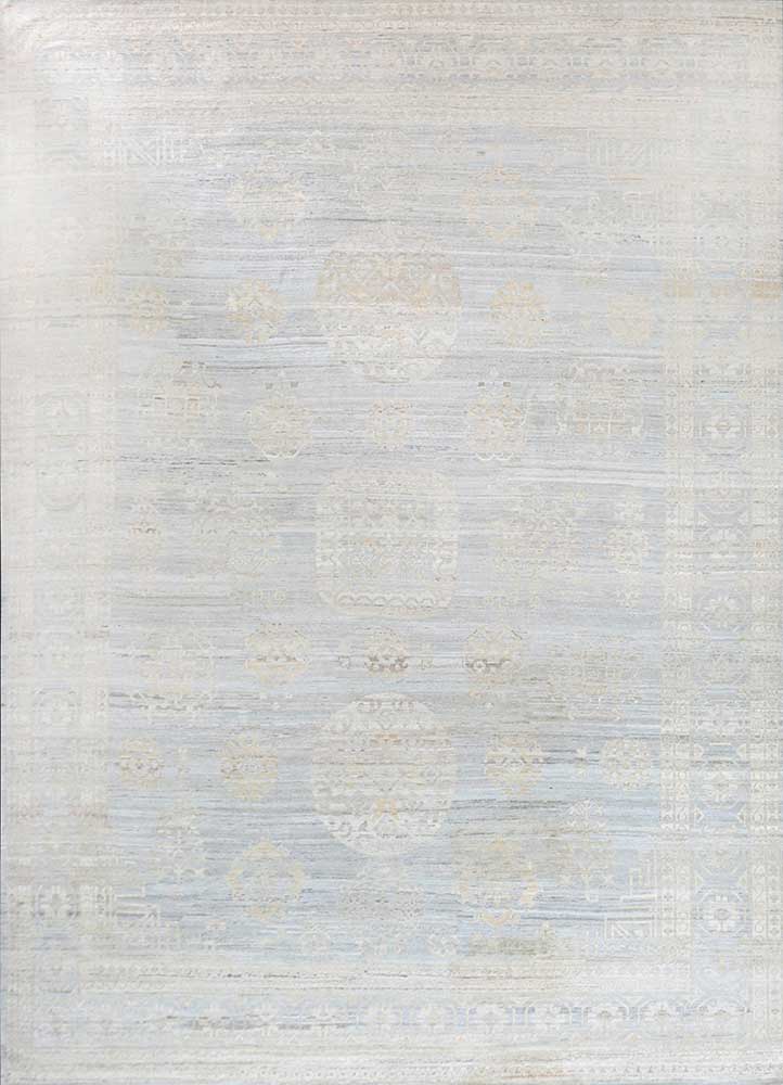 Uldtæppe - 510 x 405 cm - grå