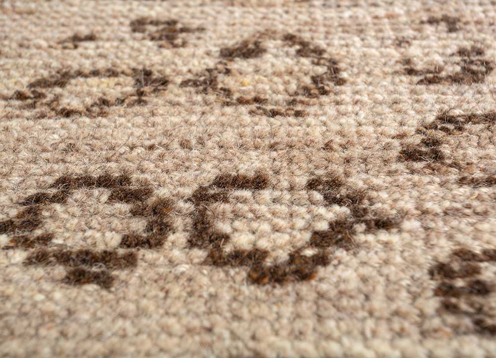 Uldtæppe - 300 x 225 cm - guld