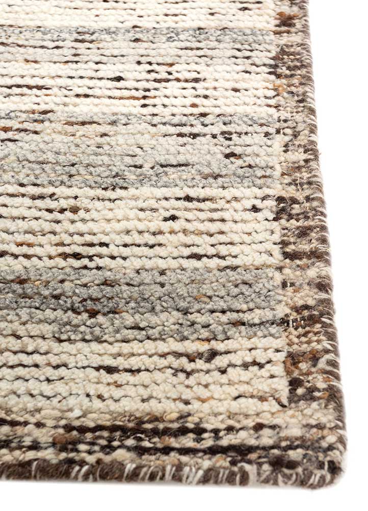 Uldtæppe - 285 x 255 cm - lysegrå