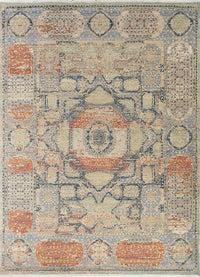 Uldtæppe - 360 x 270 cm - grøn