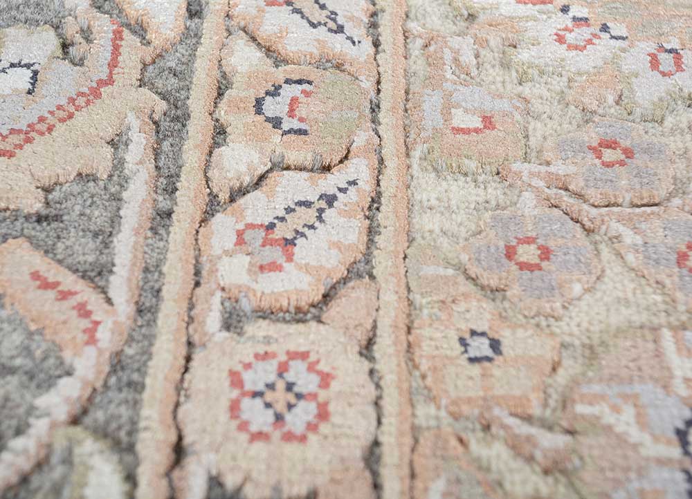 Uldtæppe - 210 x 150 cm - lys beige