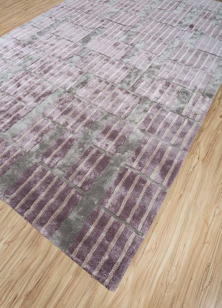 Designer tæppe - 270 x 180 cm - lilla