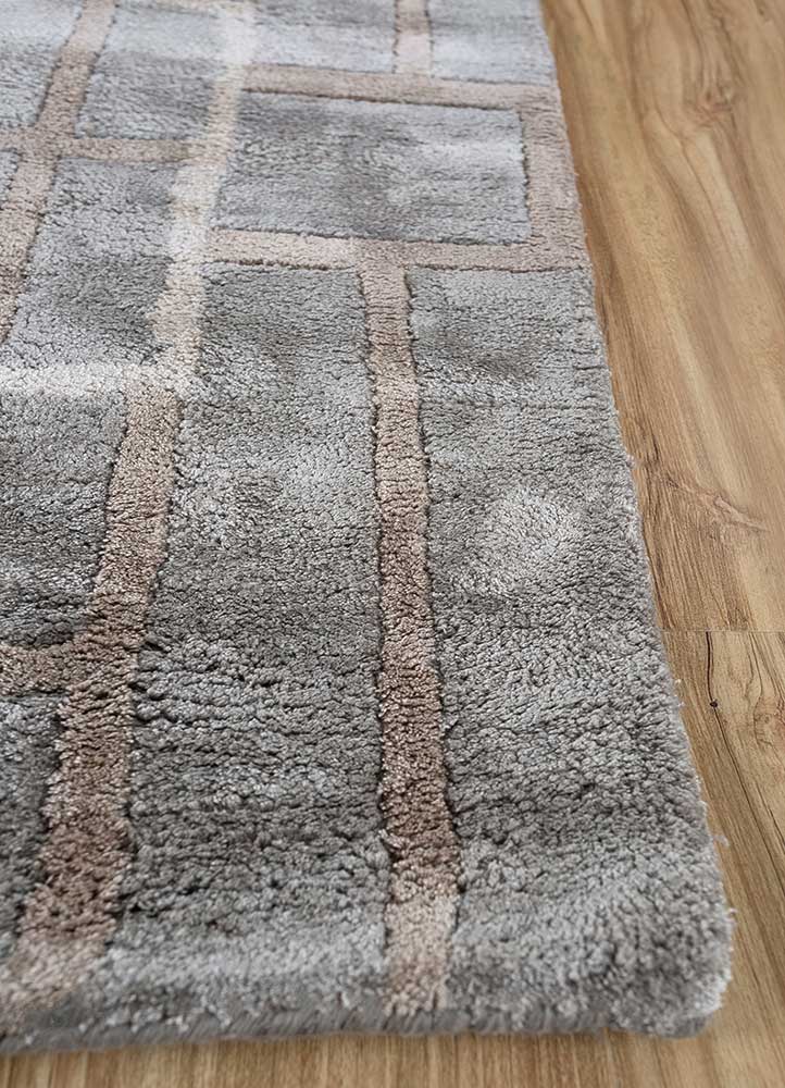 Designer tæppe - 270 x 180 cm - grå