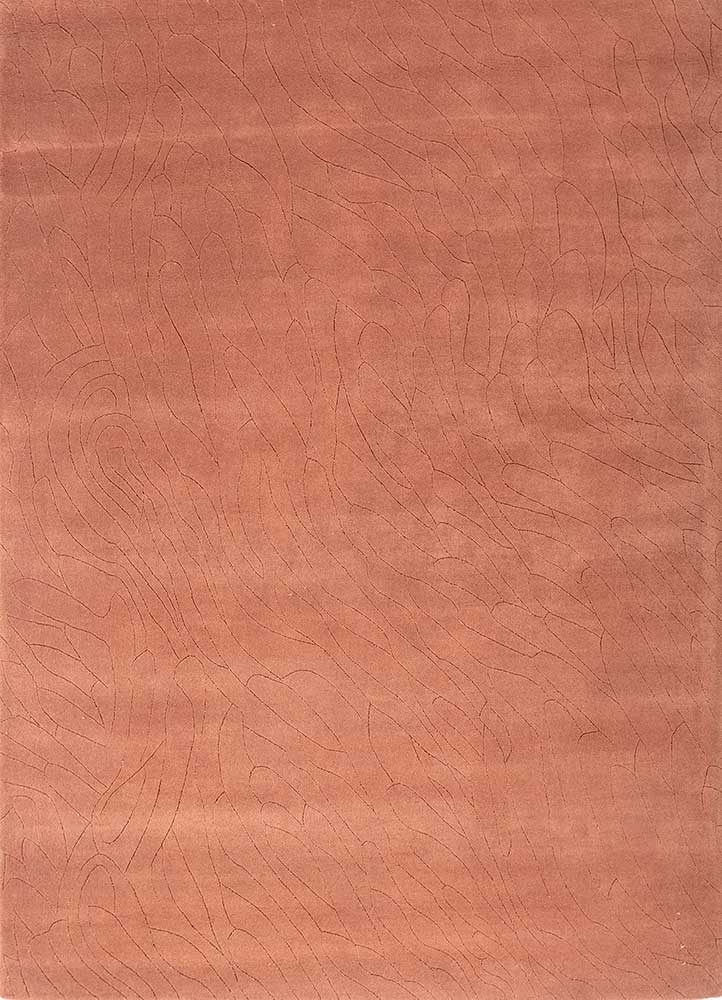 Uldtæppe - 233 x 165 cm - orange