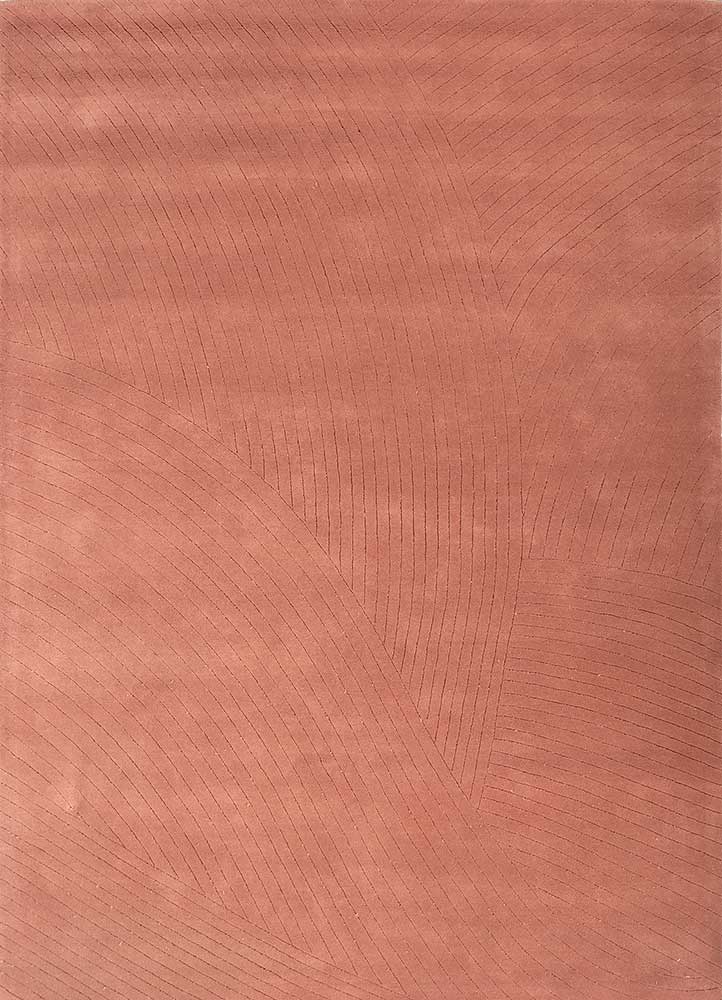 Uldtæppe - 238 x 168 cm - orange